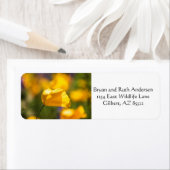 Étiquette Champ de pavots dansants (En situation)