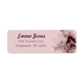 Étiquette Champignons du Neon Bourgogne (Devant)