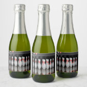 Étiquette championne de bowling (Bouteilles)