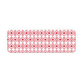 Étiquette Chandail de Noël (Devant)