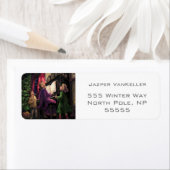 Étiquette Chant de Noël le long (En situation)