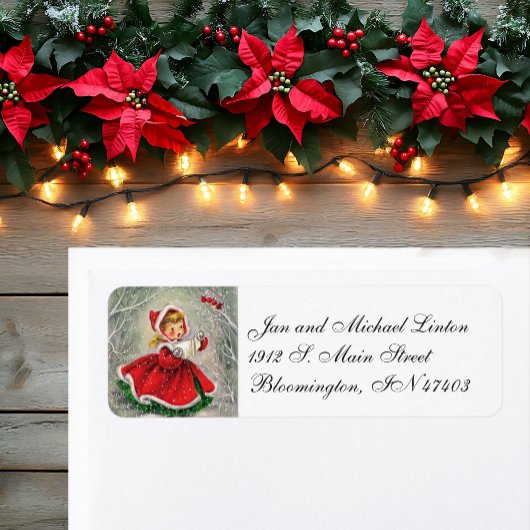 Étiquette Chanter aux Cardinaux Personnaliser l'adresse de r