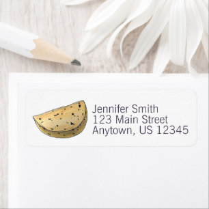 Étiquette Chapati Roti Pain indien Pain Flatpain boulangerie