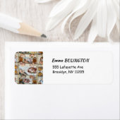 Étiquette Chapelle Sixtine Michelangelo - Vatican, Rome, Ita (En situation)