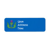 Étiquette Chardon (Devant)