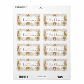 Étiquette Chasse Fox Chasse Homebrew Bottling Home Brew Étiq (Feuille entière)