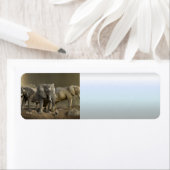 Étiquette Chasseur d'éléphants en Safari (En situation)