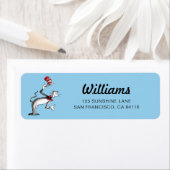 Étiquette Chat dans le Casquette prend une chèvre (En situation)