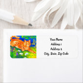 Étiquette Chat de nuit (En situation)