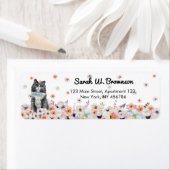 Étiquette Chat forestier norvégien Norsk Kitten (En situation)