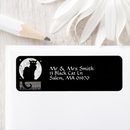 étiquette 'Chat noir' (En situation)