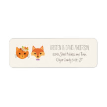 Chat Whimsland et Fox Couple Mariage