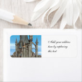 Étiquette Château de Fairy Tale (En situation)