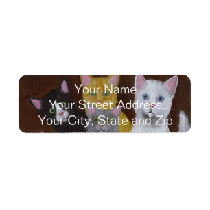Étiquette Chatons Joueurs
