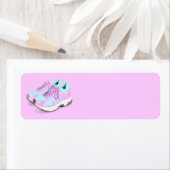 Étiquette chaussures-157716 CUTE PINK ATHLETIC RUNNERS STYLI (En situation)