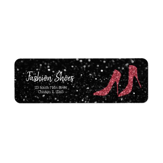 Étiquette Chaussures Glam talons hauts (Devant)