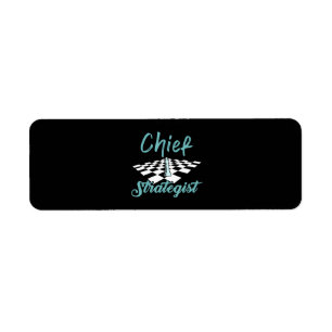 Étiquette Chef des échecs stratégiques   J'Ai Toujours Gagné