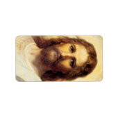 Étiquette Chef du Christ par Heinrich Hofmann (Devant)