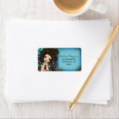 Étiquette Chelsea Mermaid Seahorse Imaginaire Art (En situation)