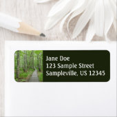 Étiquette Chemin Jesup Sentier (En situation)