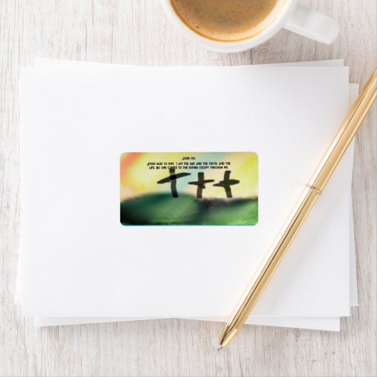 Étiquette Chemin Jésus (En situation)