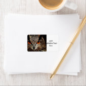 Étiquette chercheurs cherchant des chouettes (En situation)