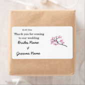 Étiquette Cherry Blossom Mariage Souvenirs Cadeaux Cadeaux c (En situation)