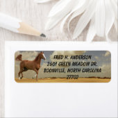 ÉTIQUETTE CHEVAL (En situation)