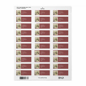 Étiquette Cheval andalou grise (Feuille entière)