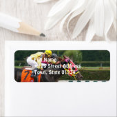 Étiquette cheval de course-8 (En situation)