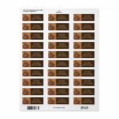 Étiquette Cheval occidental en cuir équitation Rodeo Cowboy (Feuille entière)