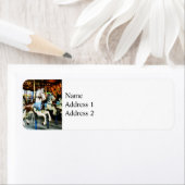 Étiquette Chevaux de carrousel (En situation)