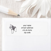 Étiquette Chevaux de Dala (En situation)