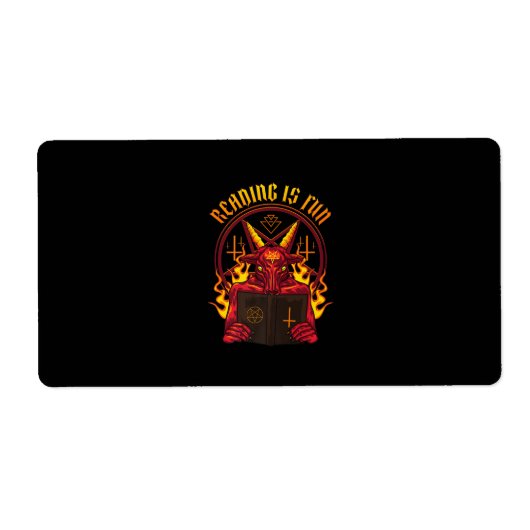 Étiquette Chèvre Satanic Pagan Premium (Devant)