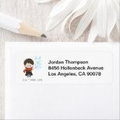 Étiquette Chibi HARRY POTTER™ Patronus (En situation)