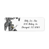 Étiquette "Chickadees" [design 2] (Devant)