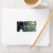 Étiquette Chien de boîte (En situation)