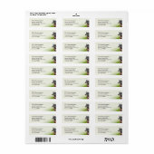 Étiquette Chien de cheval et vétérinaire de chat (Feuille entière)