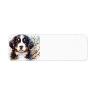Étiquette Chien de montagne bernois AI Chien