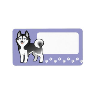 Étiquette Chien de traîneau sibérien de bande