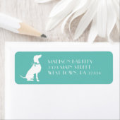 Étiquette Chien de Weimaraner Chien Puppy (En situation)