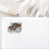 Étiquette Chien et chiot de Doberman (En situation)