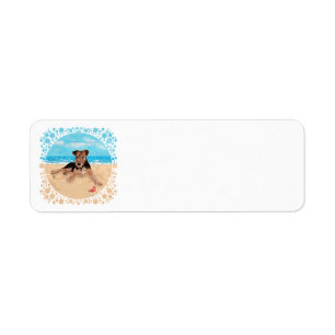 Étiquette Chien sur la Plage
