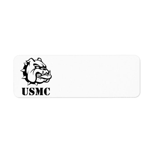 Étiquette Chien USMC (Devant)