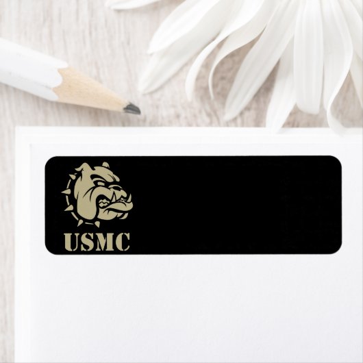 Étiquette Chien USMC (En situation)