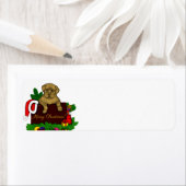 Étiquette Chiffre XMas (En situation)