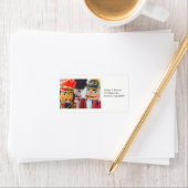 Étiquette Chiffres de crêpes (En situation)