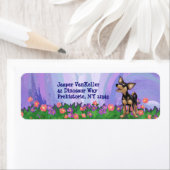 Étiquette Chihuahua (En situation)