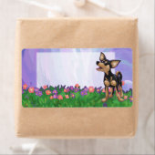 Étiquette Chihuahua (En situation)