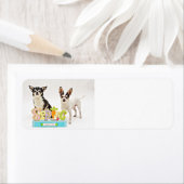 Étiquette Chihuahua du printemps (En situation)